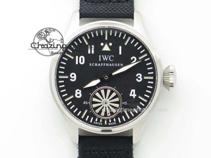 MIROTIME 0226 Big Pilot Real PR 2016 IW500917 RG ZF Best Edition Gray Dial On Brown Leather Strap A Modern 7290